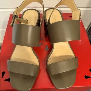 Michael Kors block heel sandal